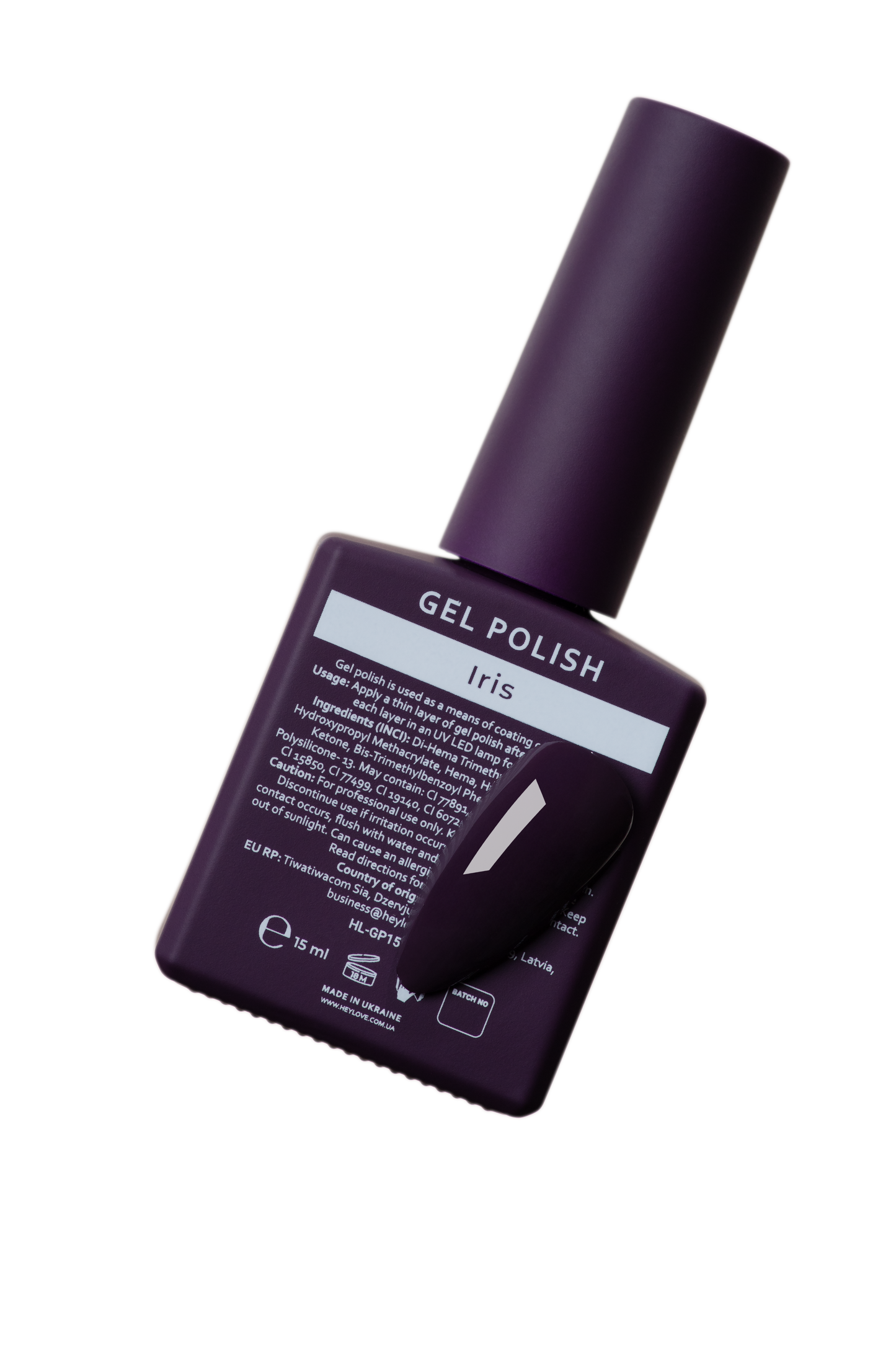 HEYLOVE. GEL POLISH, IRIS, 15 ML