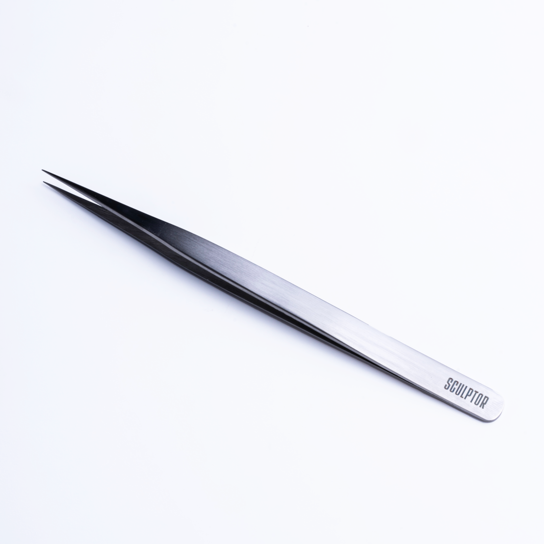 Tweezers for eyelash extension №03, SCULPTOR