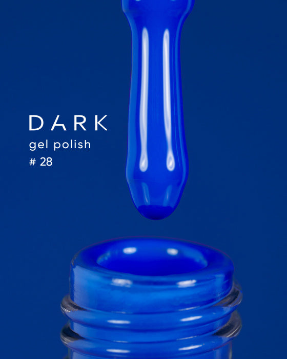 DARK GEL POLISH  28, 10 ML