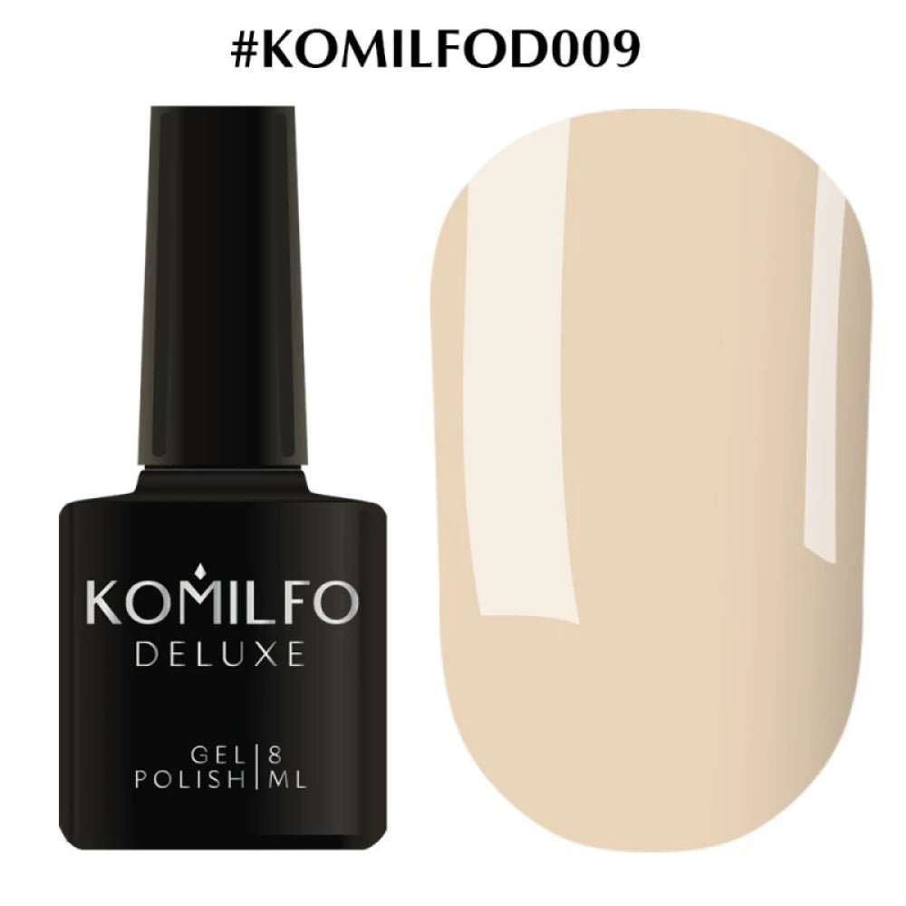 DELUXE GEL POLISH D009, 8 ML KOMILFO