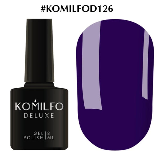 DELUXE GEL POLISH D126, 8 ML KOMILFO