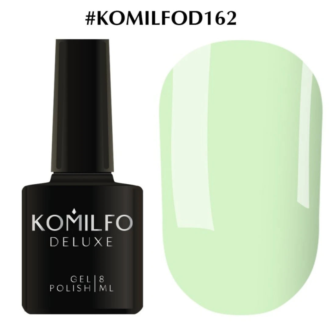 DELUXE GEL POLISH D162, 8 ML KOMILFO