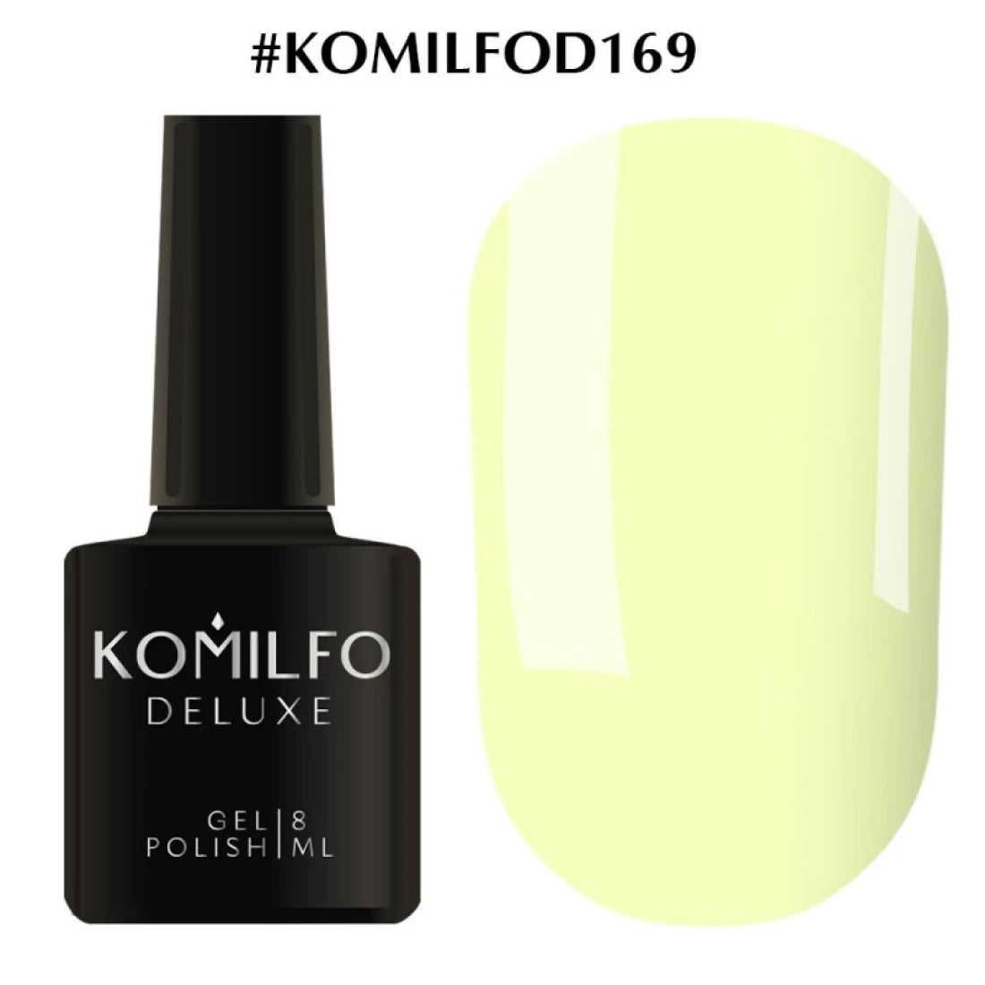 DELUXE GEL POLISH D169, 8 ML KOMILFO