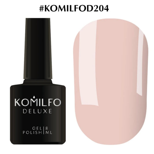 DELUXE GEL POLISH D204, 8 ML KOMILFO