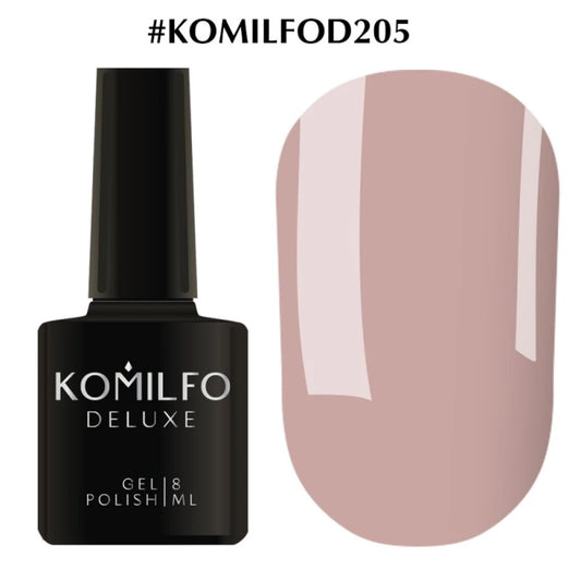 DELUXE GEL POLISH D205, 8 ML KOMILFO