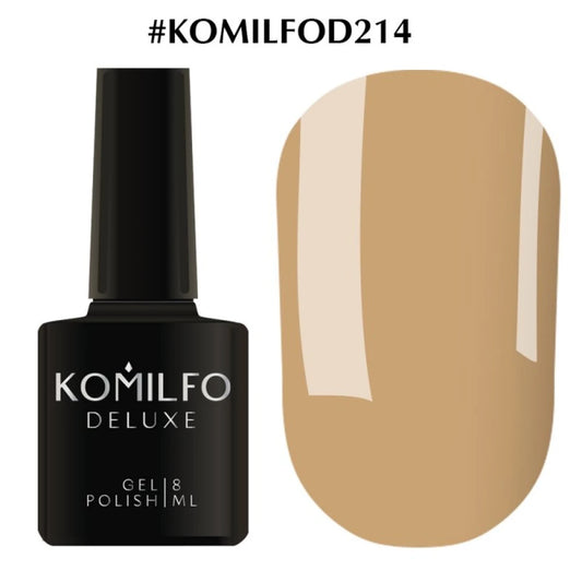 DELUXE GEL POLISH D214, 8 ML KOMILFO