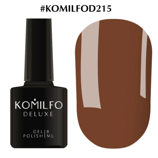 DELUXE GEL POLISH D215, 8 ML KOMILFO