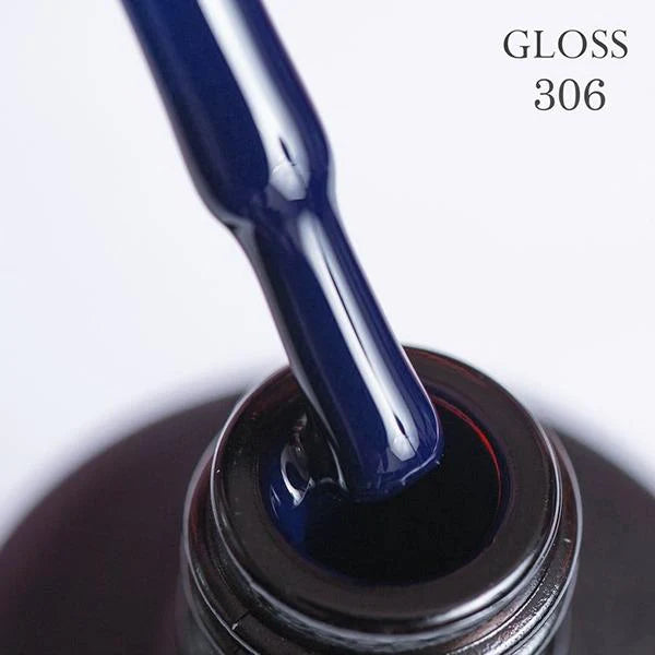 GLOSS Gel polish 306 (ultramarine), 11 ml