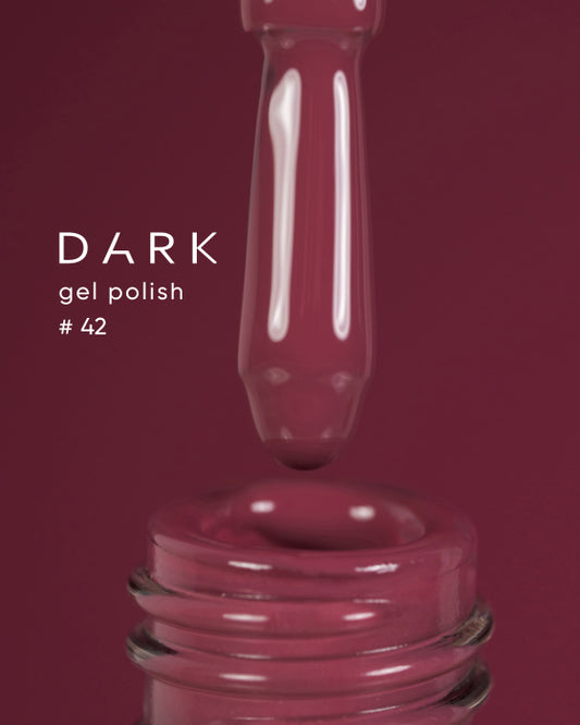DARK GEL POLISH  42, 10 ML