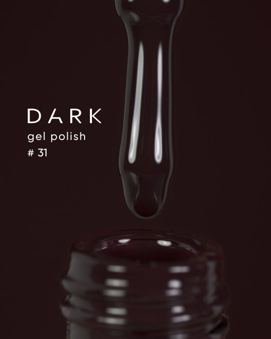 Dark gel polish 31, 8 ml