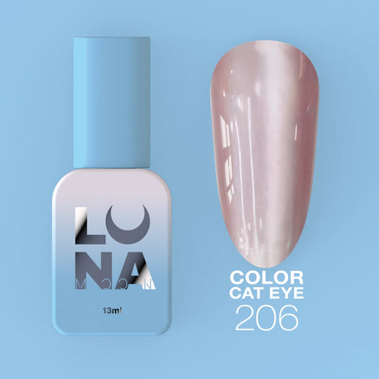 Gel polish Color Cat Eye No. 206