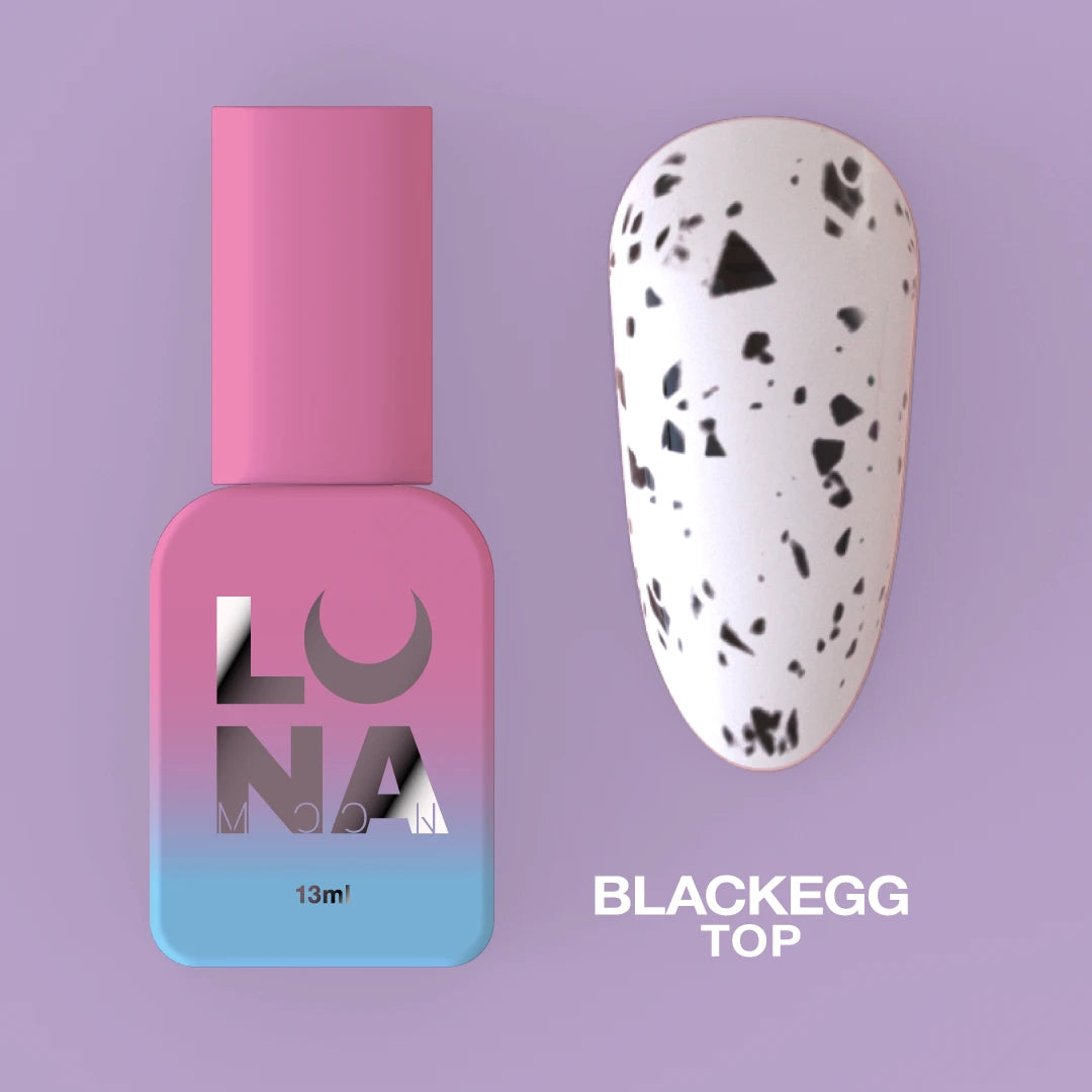 Matte top without sticky layer Top Matt Blackegg 13ml