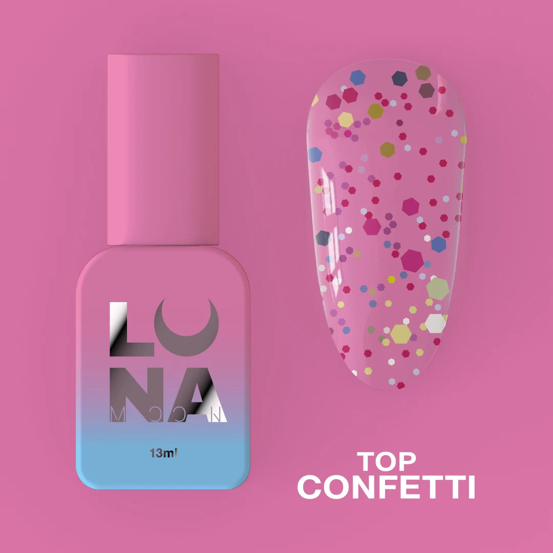 Top for gel polish Top Confetti 13ml