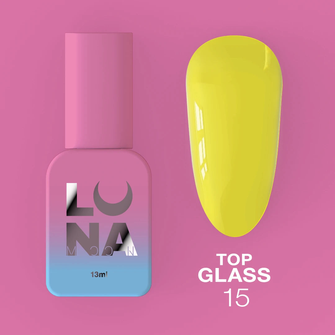 Top for gel polish Top Glass No. 15   13ml