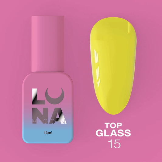 Top for gel polish Top Glass No. 15   13ml