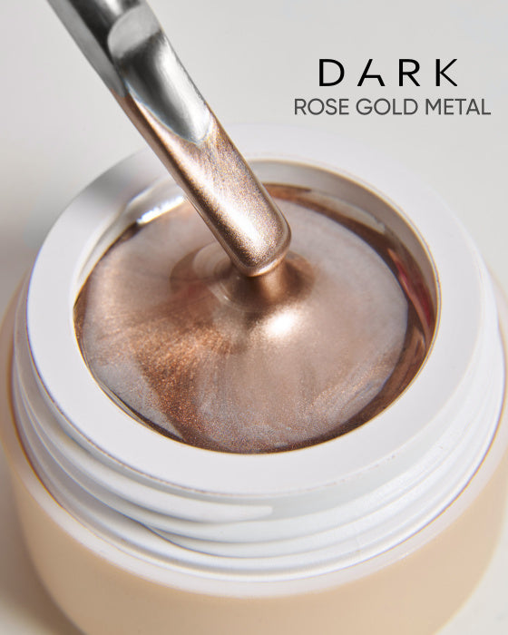 Dark Rose Gold metal gel paint (4ml)