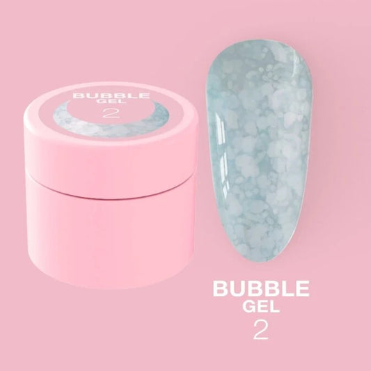 Glitter for nails Bubble Gel No. 2 5ml