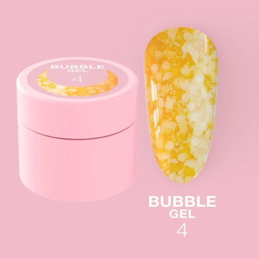Glitter for nails Bubble Gel No. 4 5ml