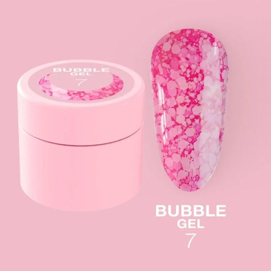 Glitter for nails Bubble Gel No. 7 5ml