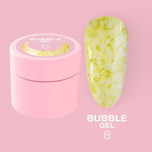 Glitter for nails Bubble Gel No. 8 5ml