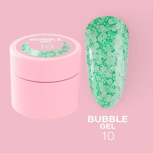 Glitter for nails Bubble Gel No. 10 5ml