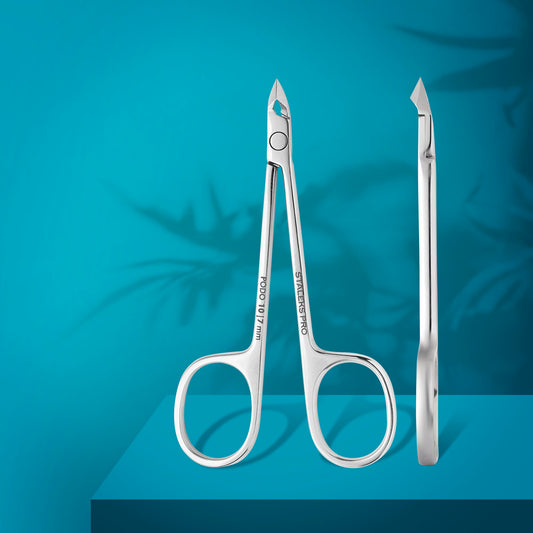 Podology scissors style nippers for cuticle and callus PODO 10 7 mm