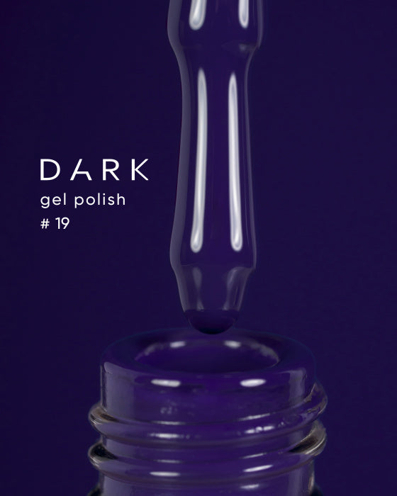 DARK GEL POLISH  19, 10 ML