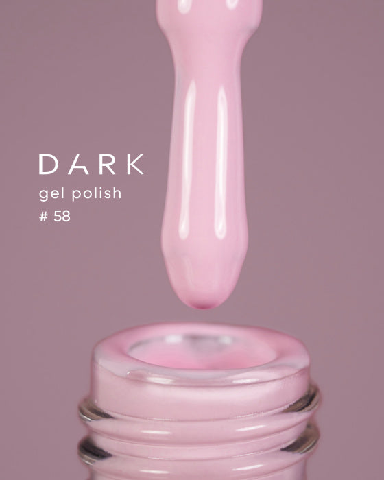 DARK GEL POLISH  58, 10 ML