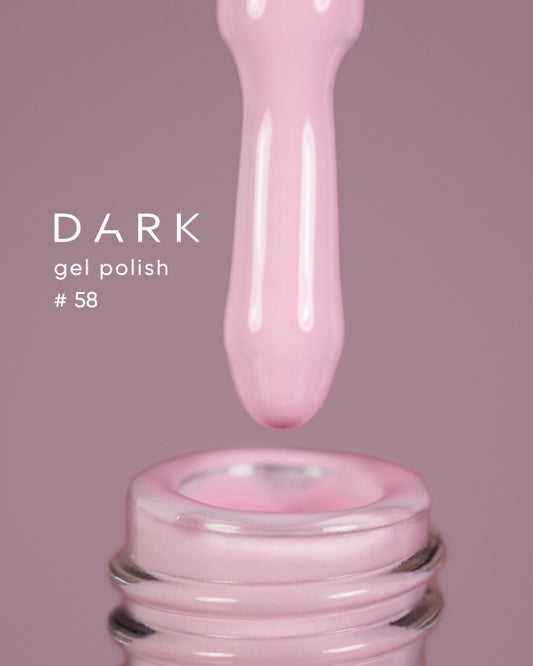 DARK GEL POLISH  58, 10 ML