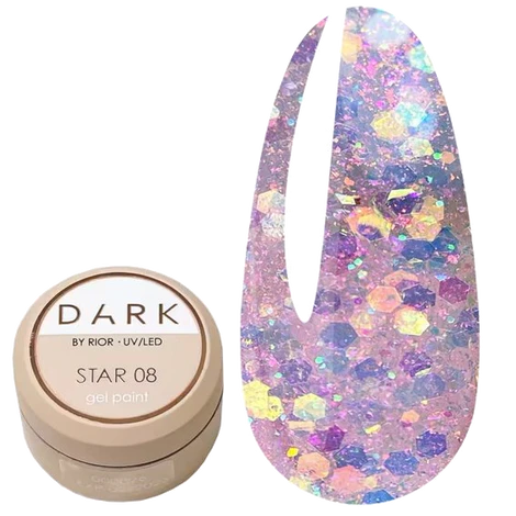 Dark Star gel polish 08, 5 g