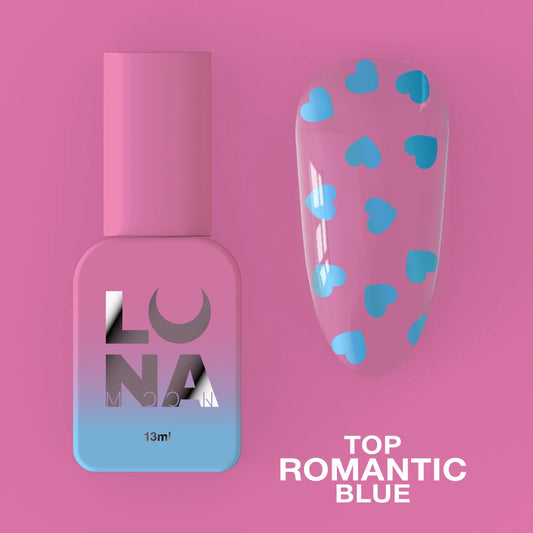 Top for gel polish Top Romantic Blue 13ml