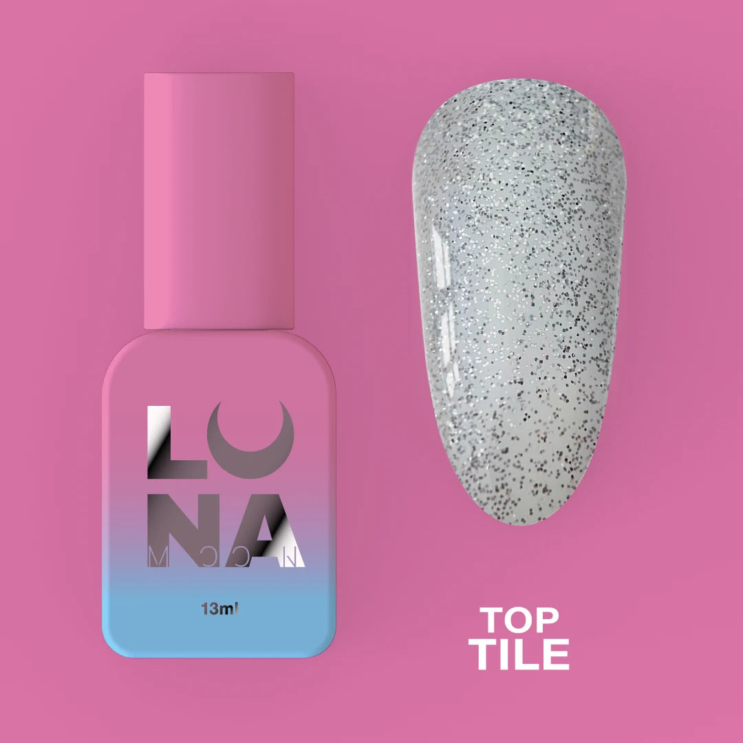 Matte top without sticky layer Top Tile 13ml