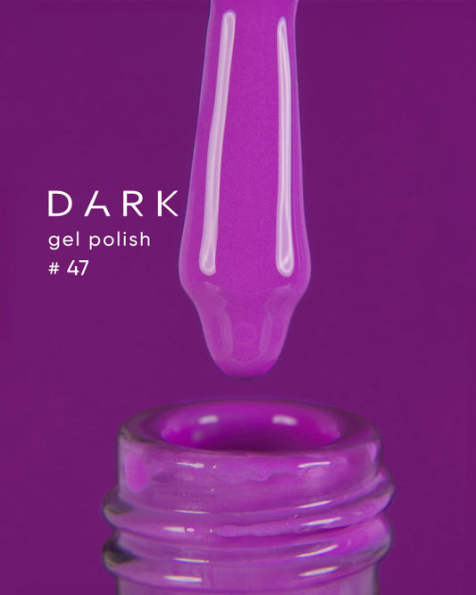 DARK GEL POLISH  47, 10 ML